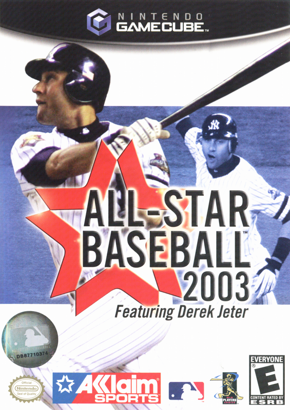 Baseball 2003 box art for Gamecube
